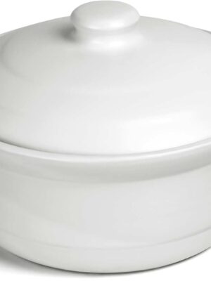 1.9-Quart Ceramic Pots for Cooking with Lid, Clay Pot for Cooking, Earthenware Pot, Chinese Ceramic Casserole, Earthen Pot Cookware Stew Pot Stockpot